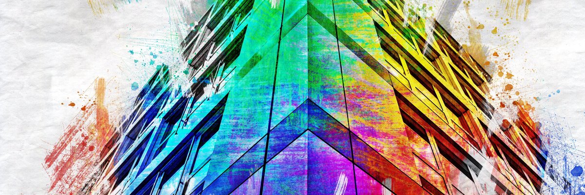 Rathaus Schenefeld Rathaus Schenefeld in bunten Farben