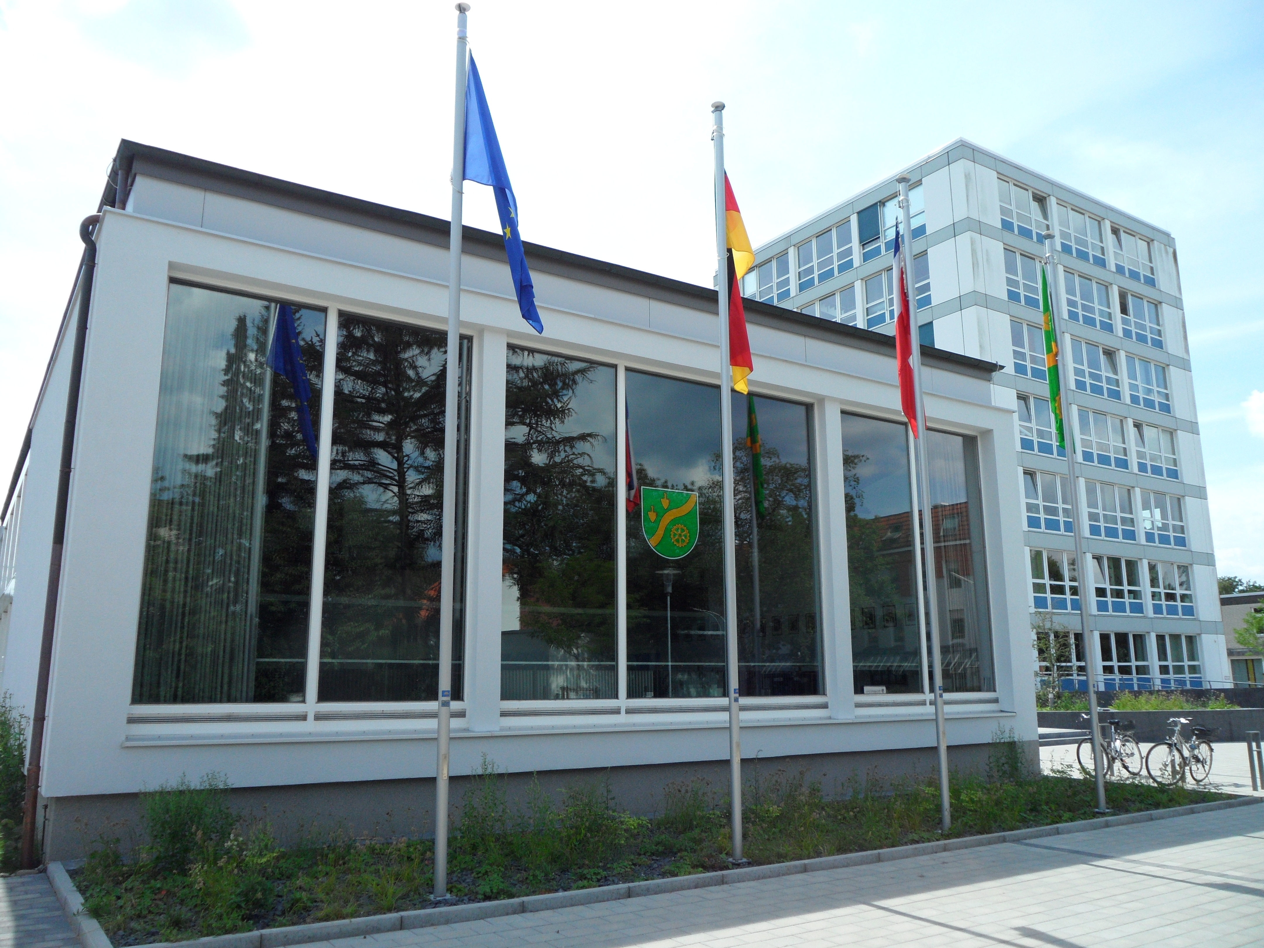 Bild: Ratssaal von Außen