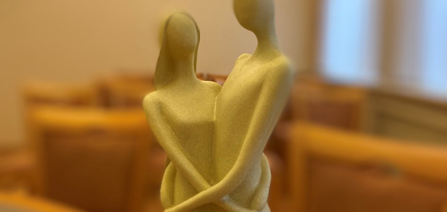 Bild: Figur im Trauzimmer