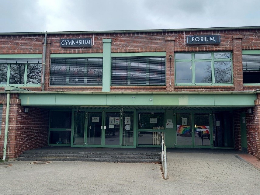 Bild: Eingangsbereich Gymnasium