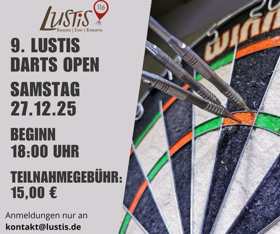 9. LUSTiS DART OPEN - 1 9. LUSTiS DART OPEN - 1