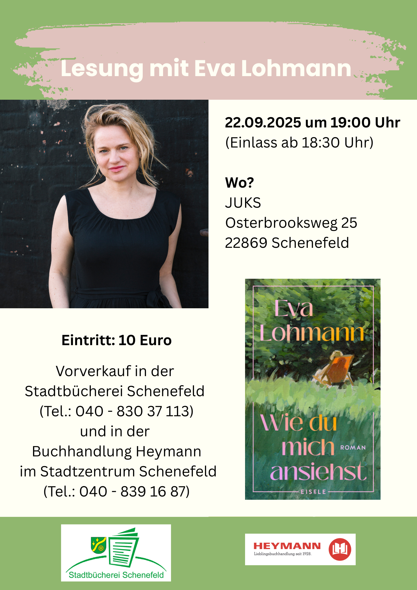 Lesung von eva lohmann - 1 Lesung von eva lohmann - 1