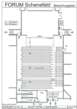 Bild: Saalplan