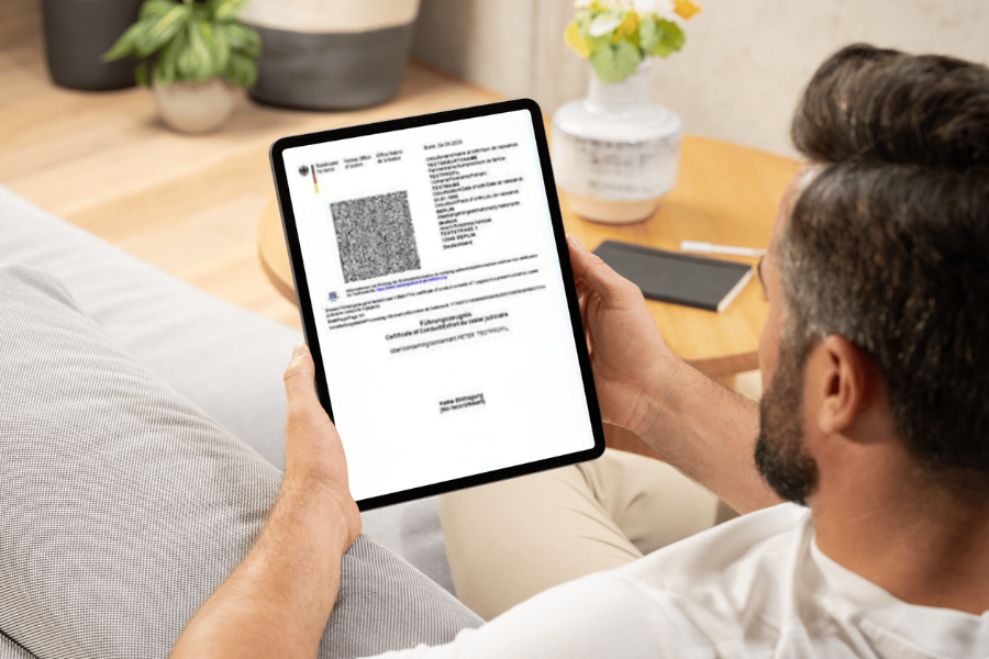 NEU: Digitales Führungszeugnis online beantragen