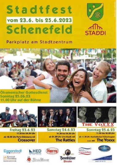 Plakat zum Stadtfest